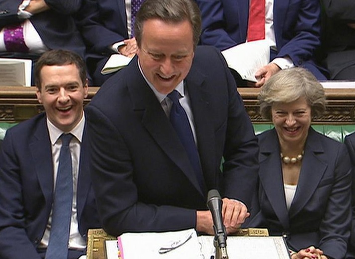 Выступление Кэмерона в парламенте