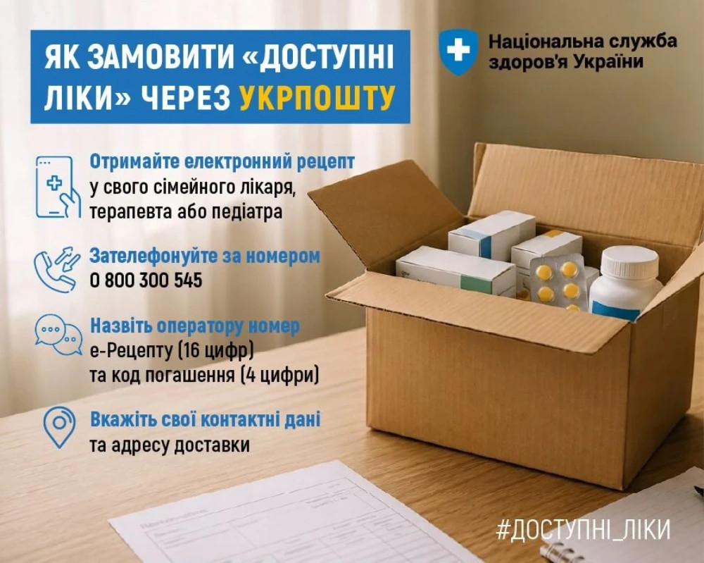 Доставка ліків поштою: це легко і фінансово не боляче