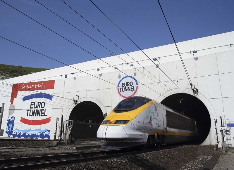 Тунель eurostar бастует