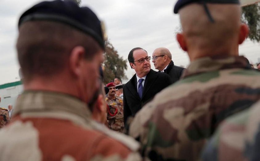 Президент Франции в Ираке