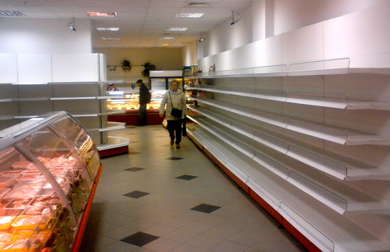 Запрет на импорт продуктов в Россию
