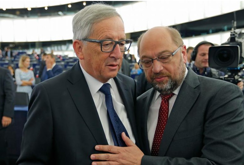 Шультс и Юнкер про кризис в ЕС