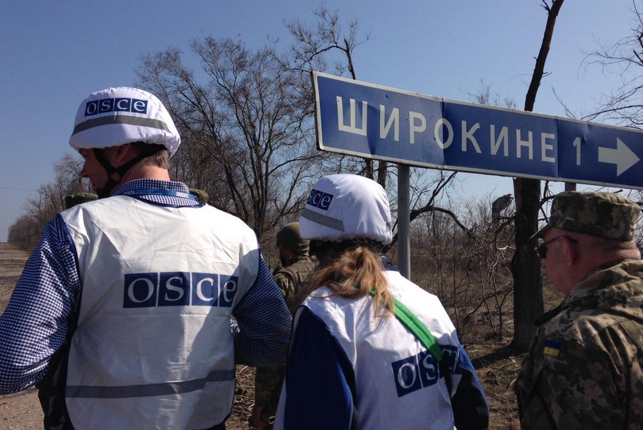 СММ ОБСЕ атакована в Широкино