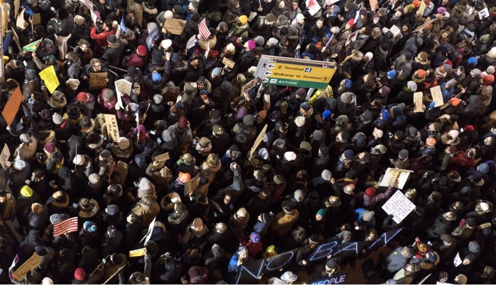 протесты против Трампа