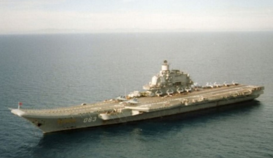 Авианосец Кузнецов в Сирии