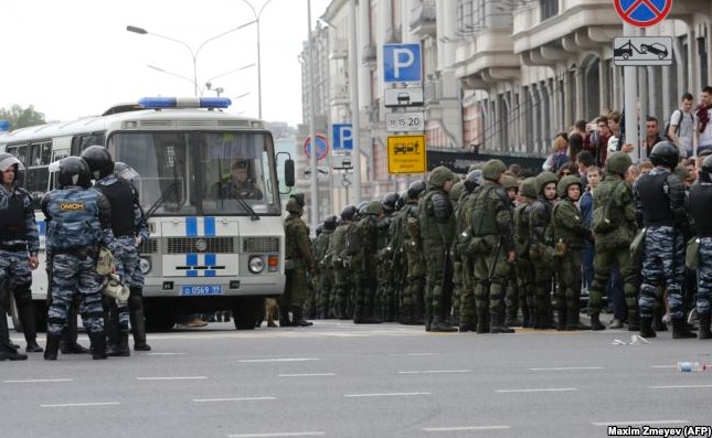 Протесты в России