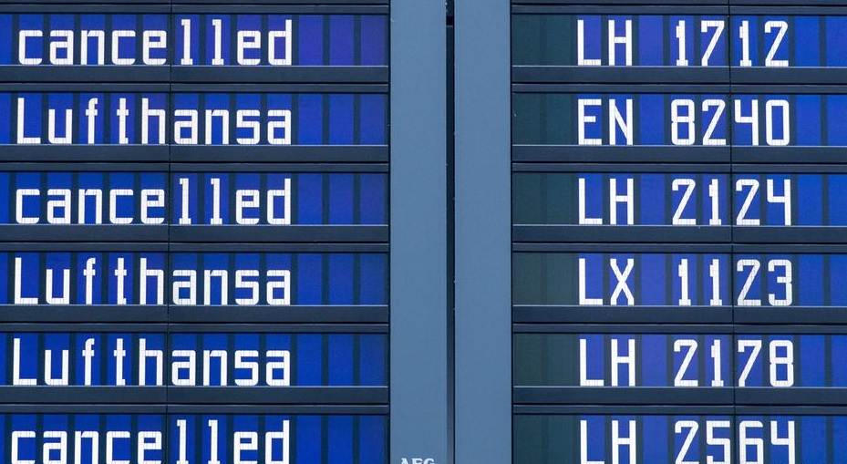 Lufthansa забастовка