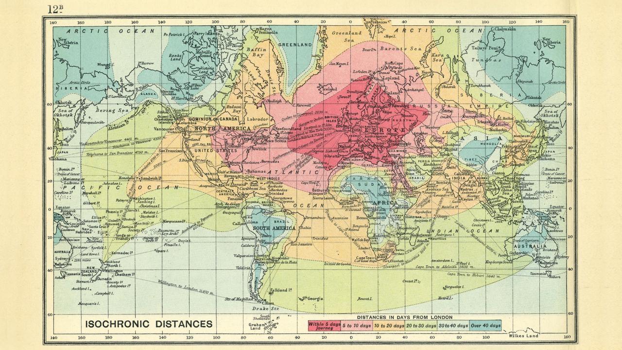 Карта 1914 года