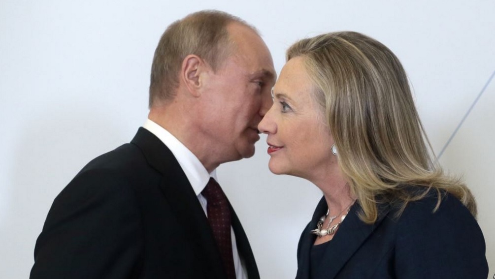Хиллари Клинтон и Путин