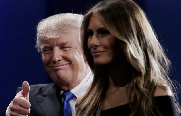 Дональд и Менания Трамп