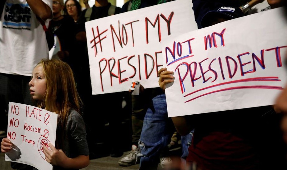 Протесты против Трампа