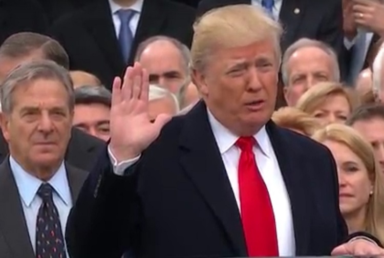 Присяга Дональда Трампа