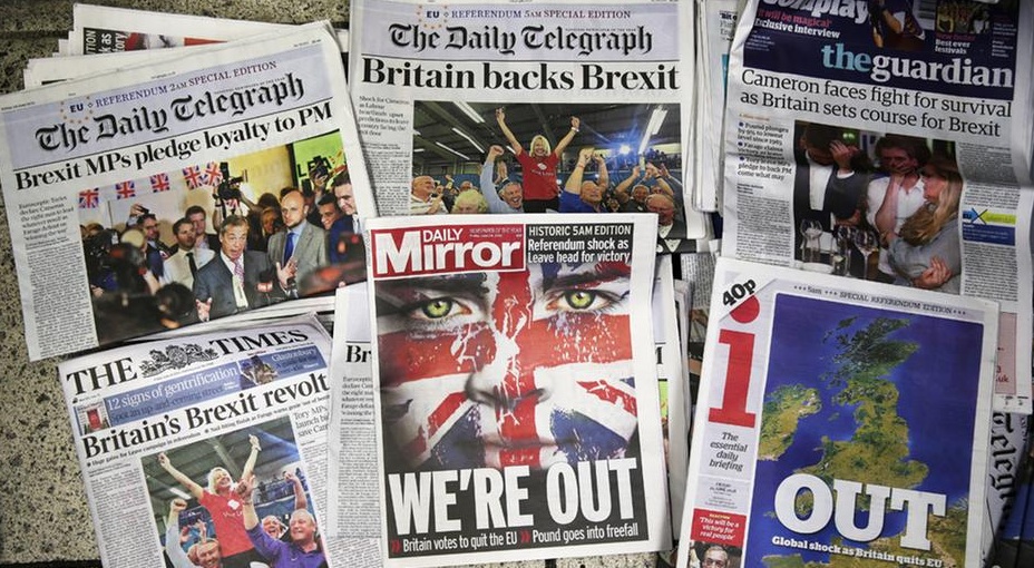 британская пресса про Brexit