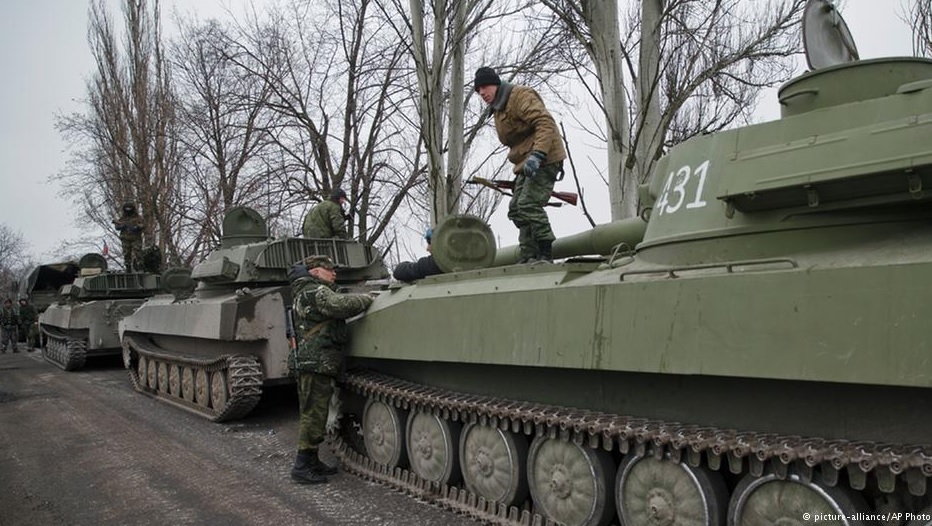 Российские танки Донбасс