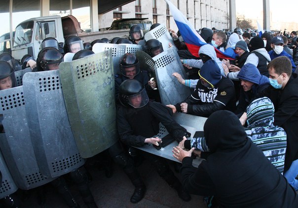 протесты в восточной украине