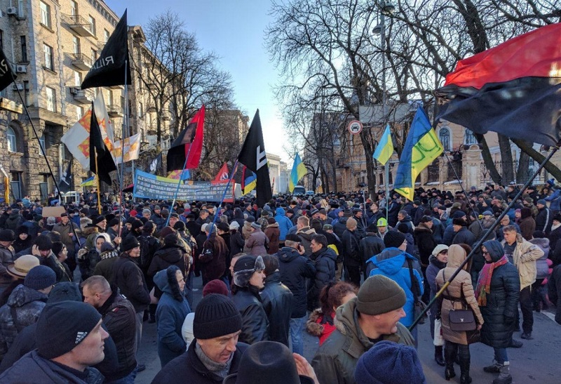 Протесты против Порошенко